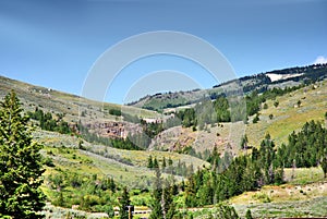 Sheridan, Bighorn mountains. historical place in Wyoming photo