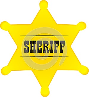 Sheriff badge