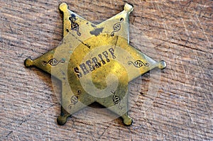 Sheriff badge photo