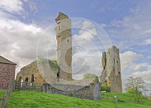 Sheriff Hutton Castle, north yorkshire, england