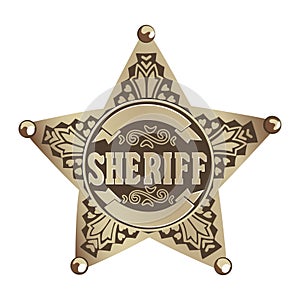 Sheriff star photo