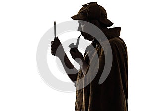 Sherlock holmes silhouette