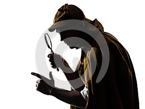 Sherlock holmes silhouette