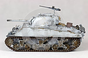 Sherman winter tank. photo