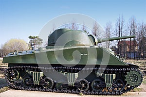 Sherman WW2 Tank