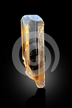 sherry brown color Topaz Crystal Mineral Specimen from Skardu Pakistan