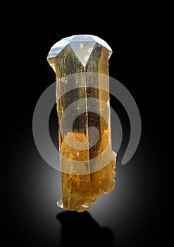 sherry brown color Topaz Crystal Mineral Specimen from Skardu Pakistan