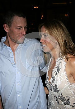 Sheryl Crow and Lance Armstrong