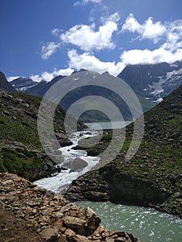 Sheshnag lake Jammu kashmir