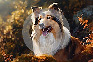 Shetland Sheepdog (Generative AI) photo