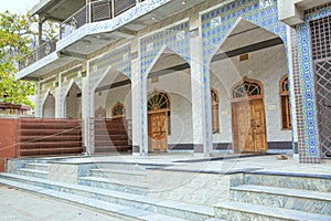Shia mosque in village Ganish (Ganesh) near Karimabad in Hunza valley, Pakistan photo