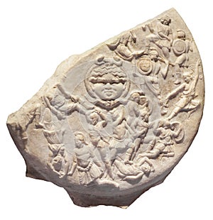 Shield of Athena Parthenos (fragment) by Phidias or Pheidias