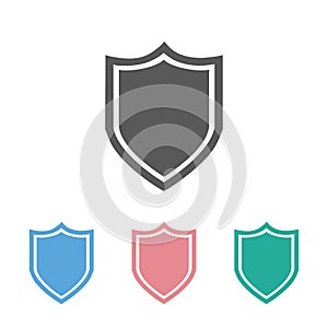 Shield icon, aegis, egis, protect, safe, security photo