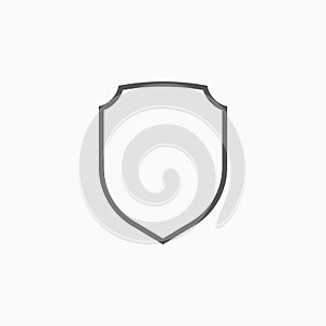 Shield icon, aegis, egis, protect, safe, security photo