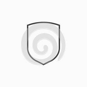 shield icon, aegis vector, protect, safe