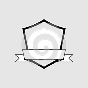 Shield icon art vector design