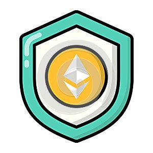 Shield icon, Non-fungible token, Digital technology