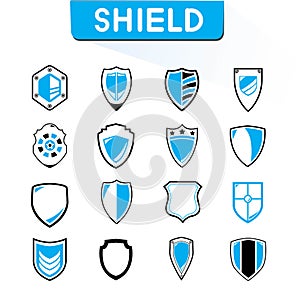 Shield icons