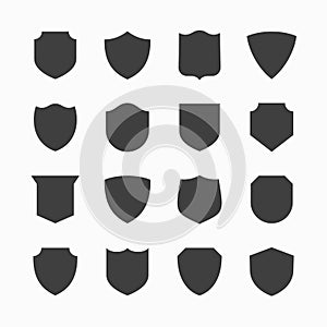 Shield icons