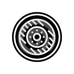 shield kingdom medieval heraldry glyph icon vector illustration photo