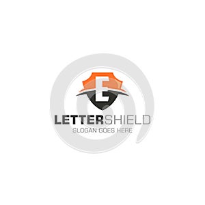 Shield and Letter E Logo Templates