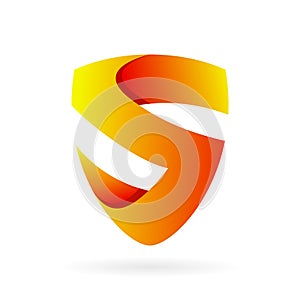 S logo that formid shield symbol