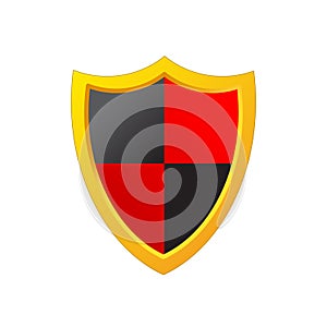 Shield protection icon image vector illustration design, stock v