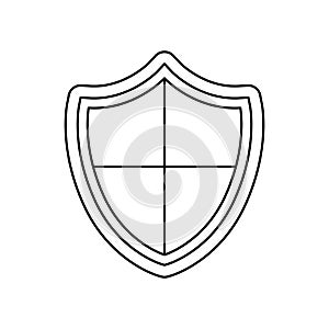 Shield security symbol