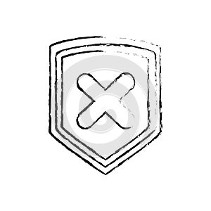 Shield security symbol