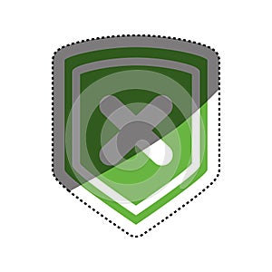 Shield security symbol
