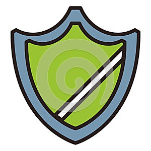 Shield security symbol