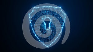 Digital shield protecting computing data security system