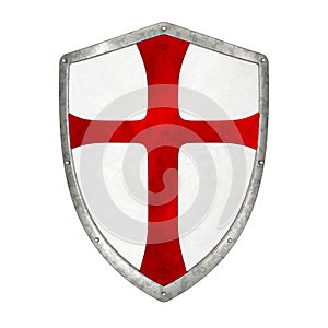 Shield templar cross crusades photo