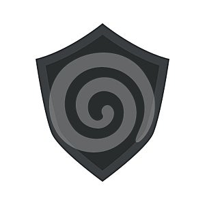 Shield vector icon symbol illustration design. Security sign shield protection badge icon. Defence guard royal emblem logo.