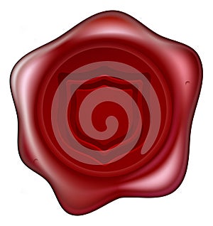 Shield wax seal