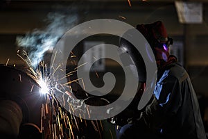 Shielded metal arc welding