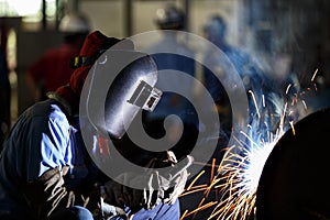 Shielded metal arc welding