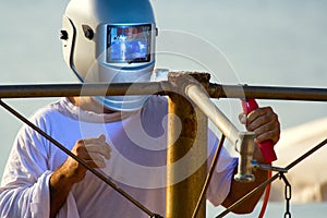 Shielded metal arc welding