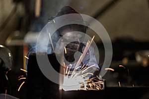 Shielded metal arc welding