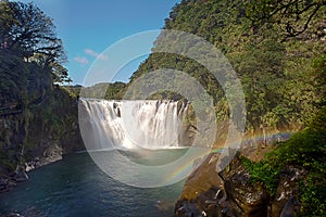 Shifen waterfall