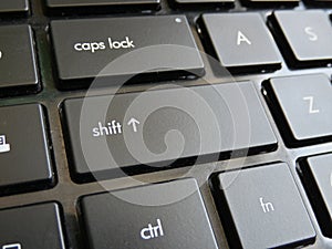 Shift Key On Keyboard