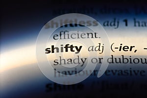 shifty