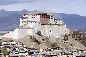 Shigatse Dzong fortress - Tibet photo