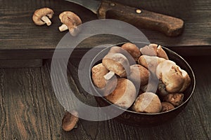 Shiitake mushrooms