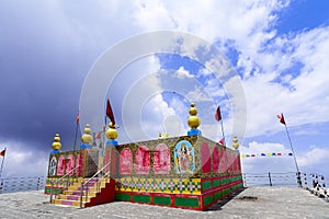 Shikari Mata / Devi Roofless Temple (The Hunter Goddess), Himalaya