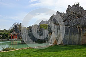 Shilin Stone Forest in Kunming, Yunnan, China