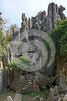 Shilin Stone Forest in Kunming, Yunnan, China