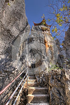 Shilin stone forest pagoda kunming