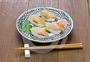 Shima zushi, japanese local sushi photo