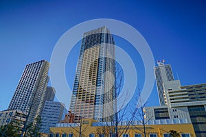 Shimamidori Disaster Prevention Park and Ikebukuro Building